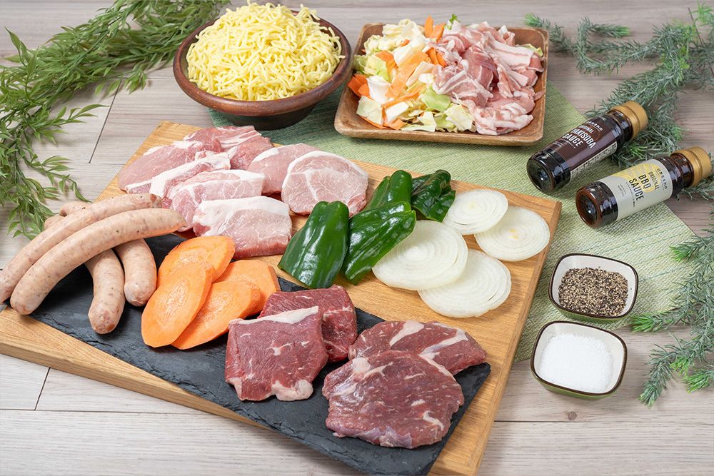 3時間オールドリンク飲み放題付き【ベーシックBBQセット】