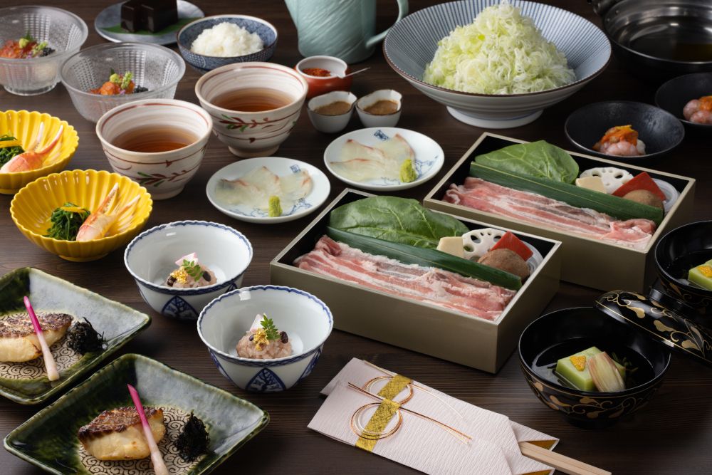 [Individual hot pot dashi shabu-shabu] Celebration banquet "Momofuku" (carefully selected pork) *Reservation required by the day before