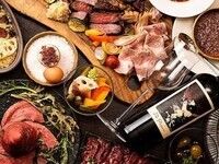 肉食大师套餐B，将各种酒吧风味菜肴与和牛相结合