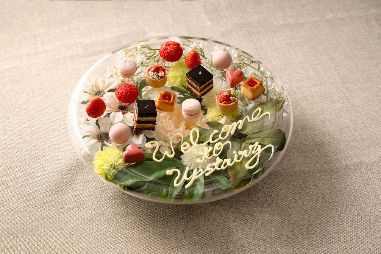 Casual Lunch Course＋Anniversary plate 前菜、メイン、デザートの計３品