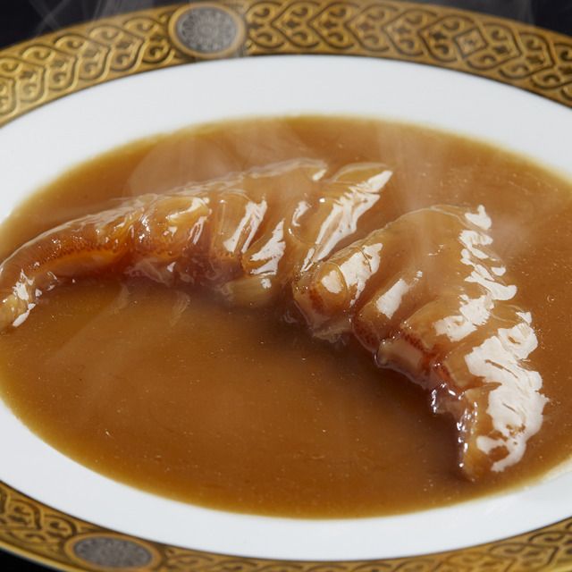 食材研究会　フカヒレ雄雌食べ比べ