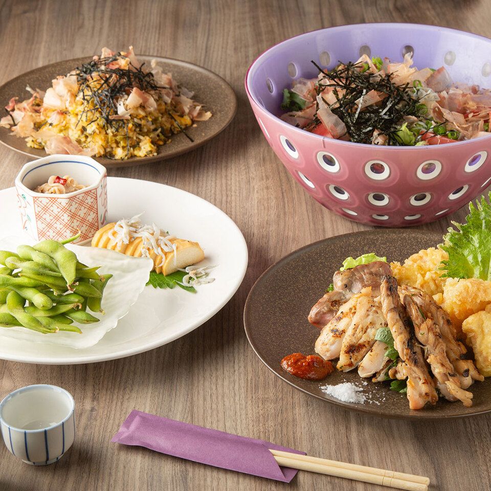 【いちばんや】酒がすすむ肴と九州料理カジュアルコース＆飲み放題120分
