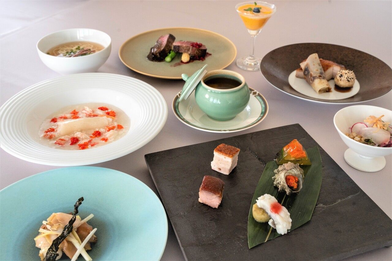 [Yuri/Lunch] Bird's nest and Peking duck course