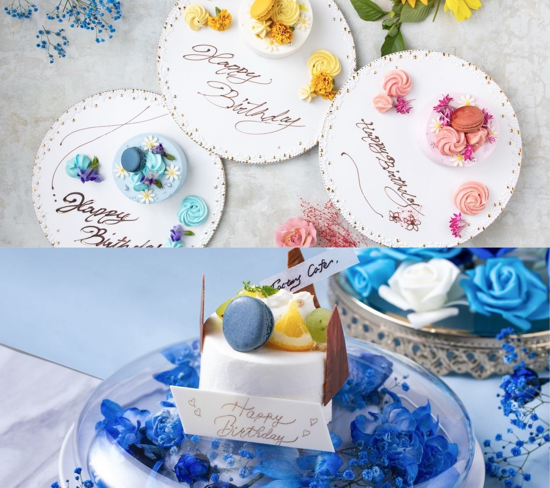 [CK Plan {7 items in total}] Premium anniversary plan with a choice of cake (please leave a message in the request field) *+300 yen on weekends