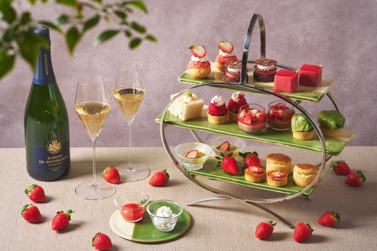 Discout Afternoon tea set (with a glass of champagne)