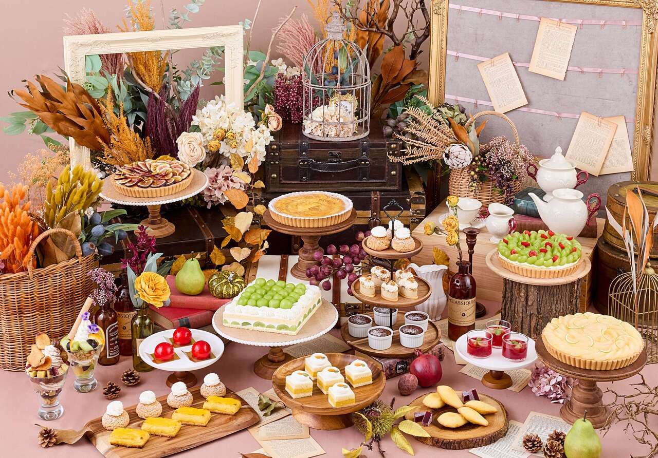  Autumn　Sweets Buffet  Adults 6,000yen（Weekdays）
