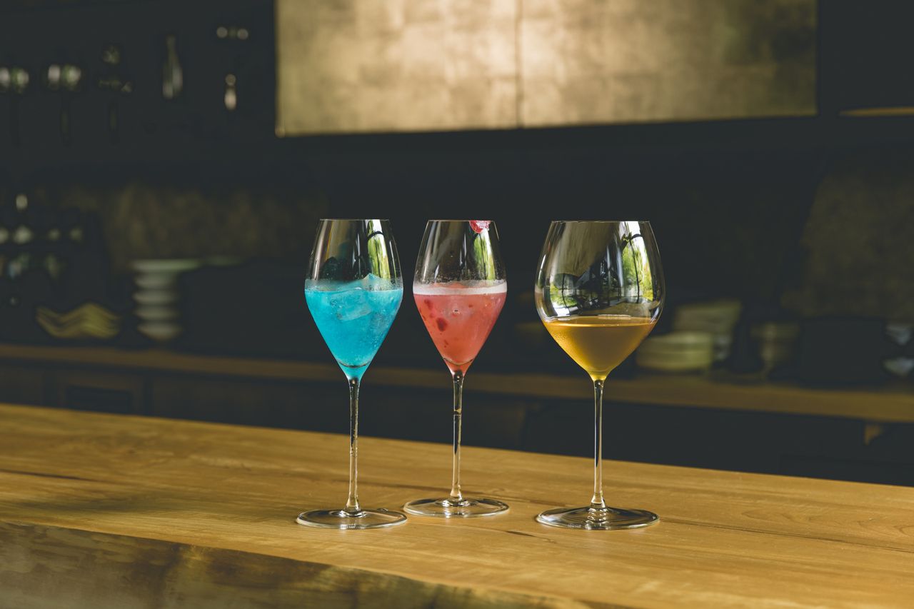 [Onjaku] + 3 glasses of non-alcoholic pairing