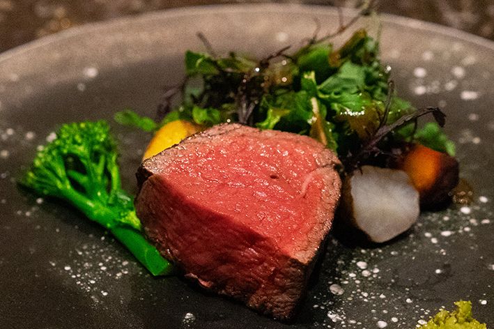 ●佐賀牛炭火ヒレステーキ和牛彩りコース　全6品