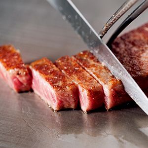 특가 Miyako 런치 — 「페레 스테이크 세트」(흑모 와규 A5, 50g) 특가 플랜