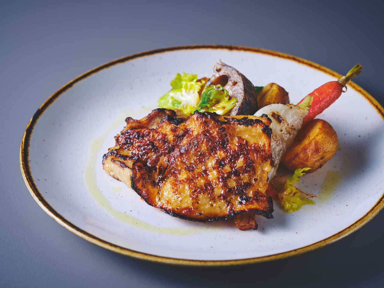 Tamba chicken steak