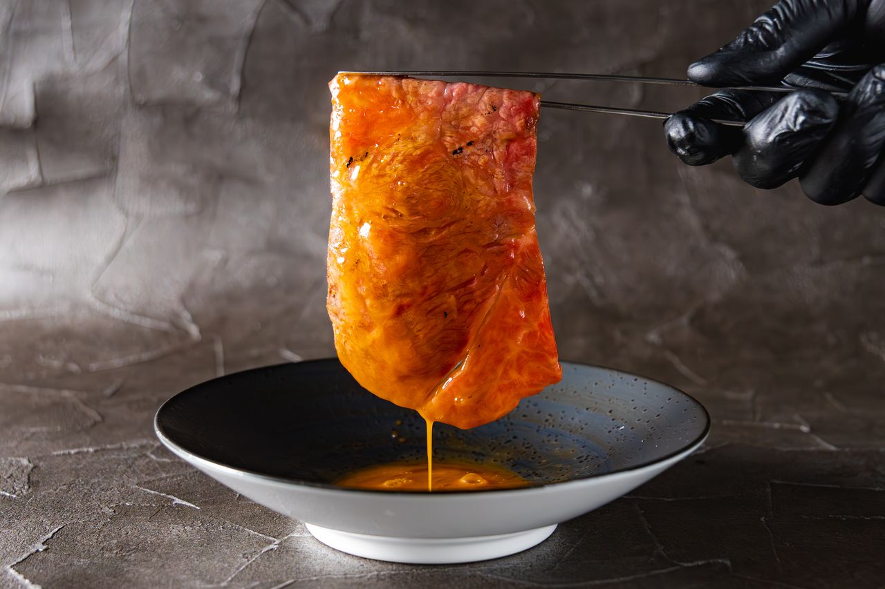 黒毛和牛リブ芯 YAKISUKI コース（2時間飲み放題付き）