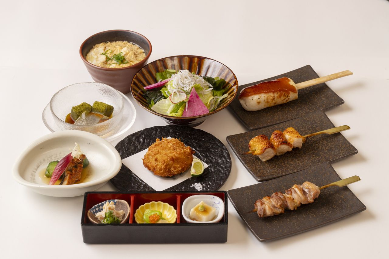 【2時間飲み放題付き】 究極の比内地鶏料理を嗜む『雅』コース全10品