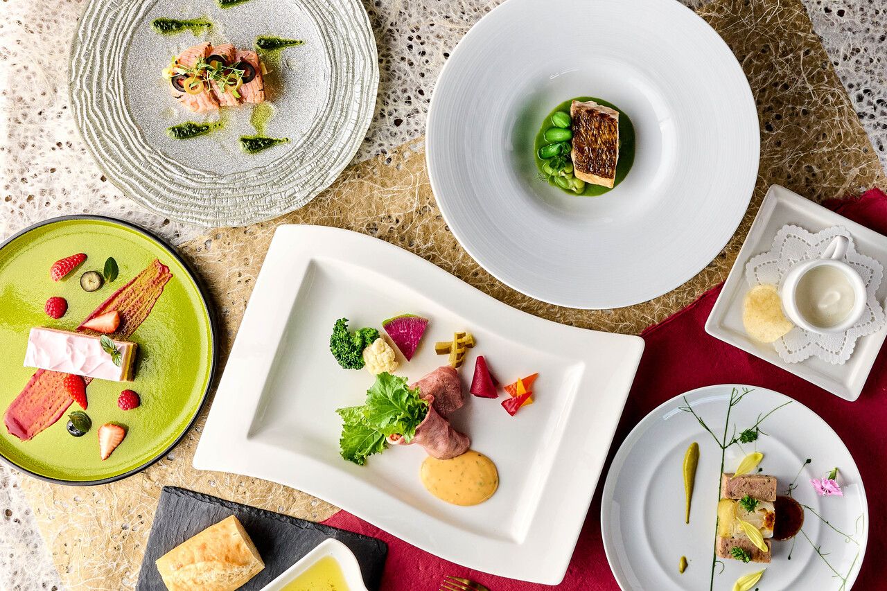 〈12/1～4/30〉【乾杯スパークリングワイン付き】厳選された食材の美味しさを引き出すシェフのコース -リヴィエールディナー-