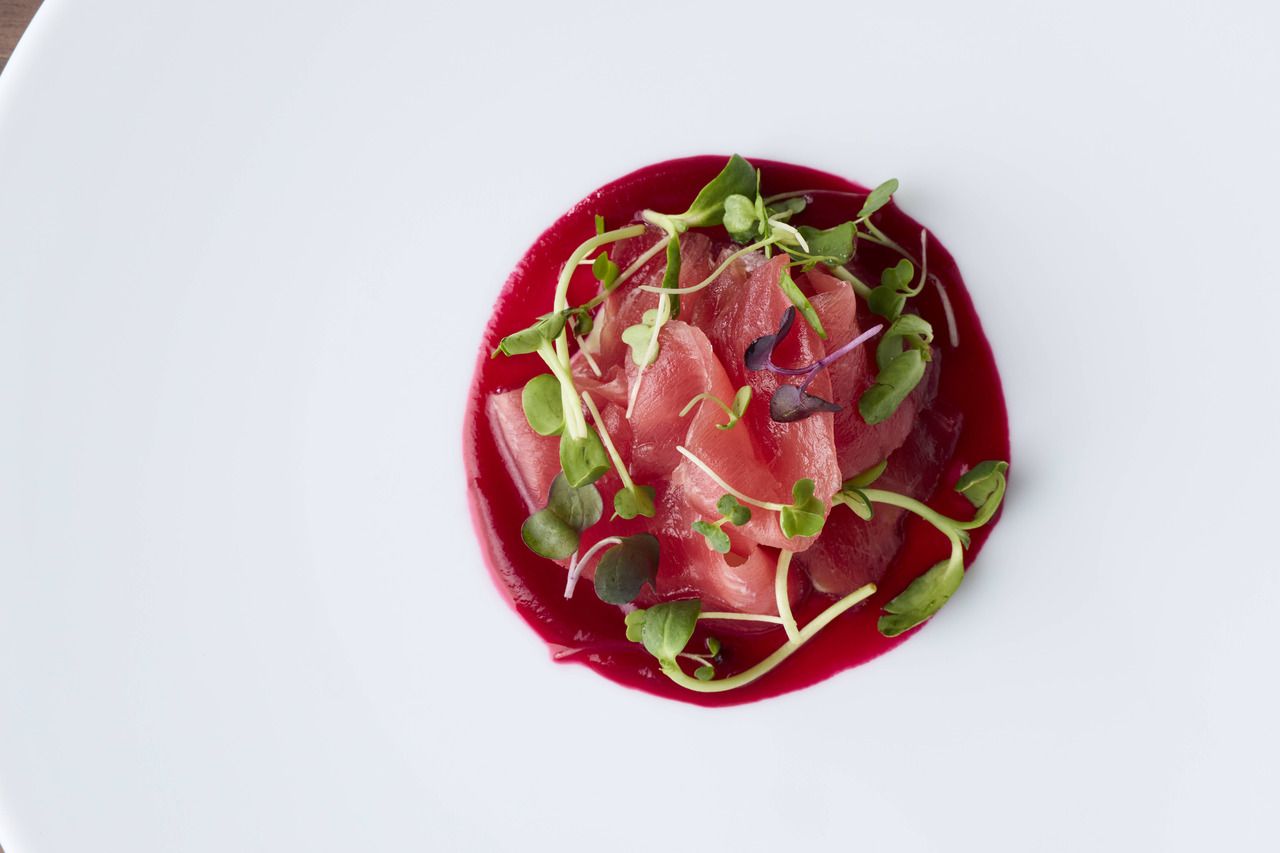 9 dishes 15400 yen course