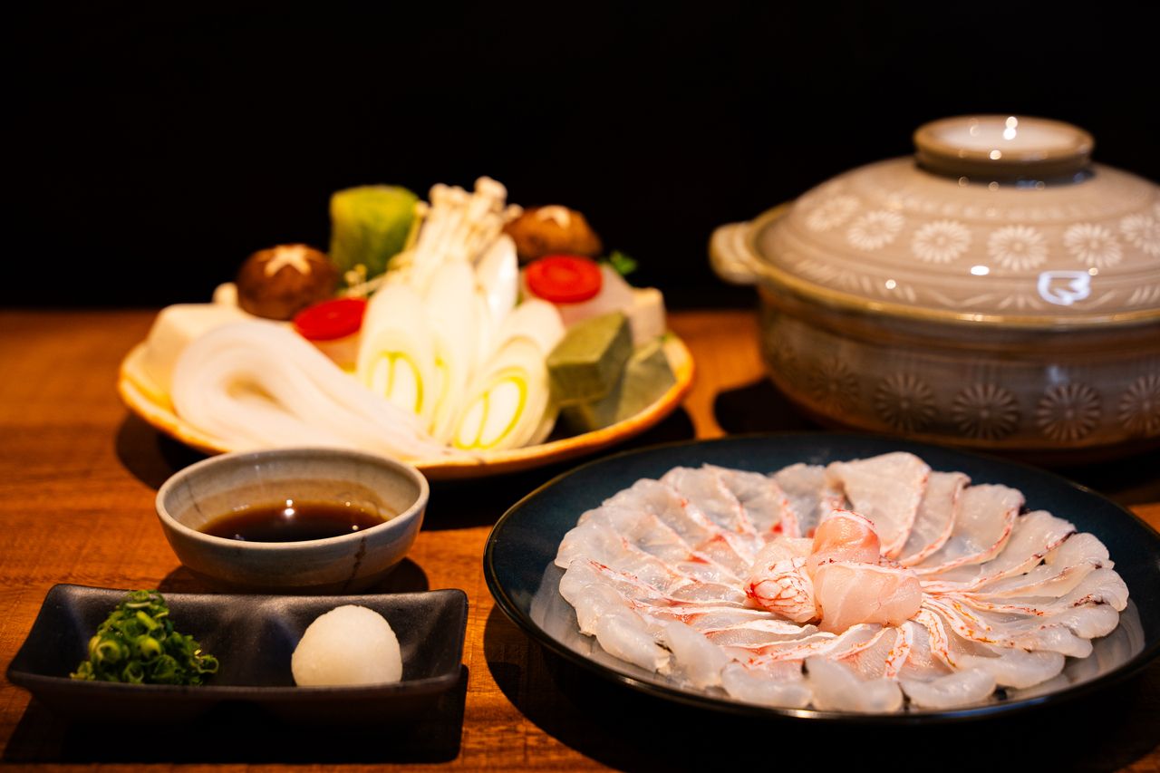 『名物！丹後ぐじ しゃぶしゃぶ鍋コース』