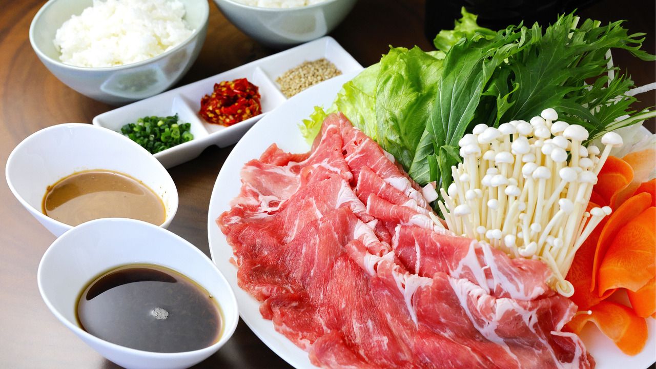 Kamifurano pork shabu-shabu