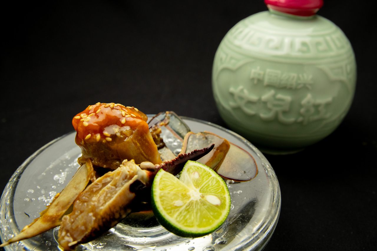 Crab-filled tasting lunch course (February to March)