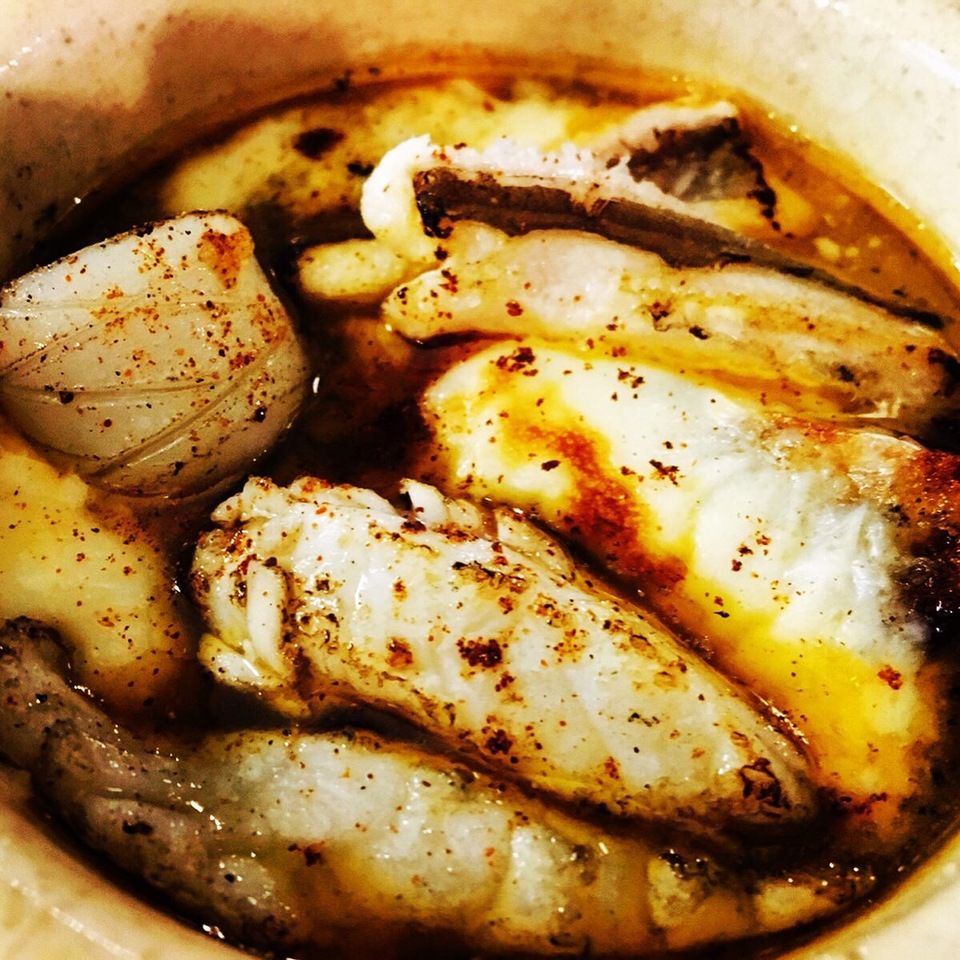 18:30【パスタ好きのお客様へ】瀬戸内ナポリ料理/魚介のお料理5品とパスタ2品のコース ¥15000(別途サービス料※予約時間の5分前までにご来店くださいませ。