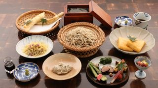 메밀 과일 코스