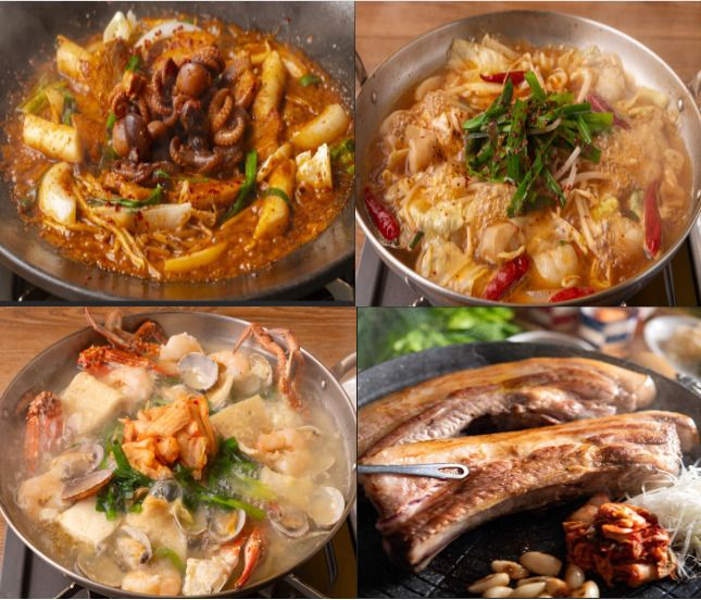 ご宴会に是非！☆期間限定特別プラン☆【120分飲み放題付き】名物チュクミサムギャプサルや厚切りサムギョプサル、新登場のコリアン旨辛もつ鍋！選べる鍋（メイン）で楽しむ韓国グルメ満載の大満足「セレクトコース」4500円