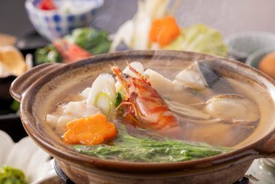 鍋御膳（寄せ鍋or蟹すき）