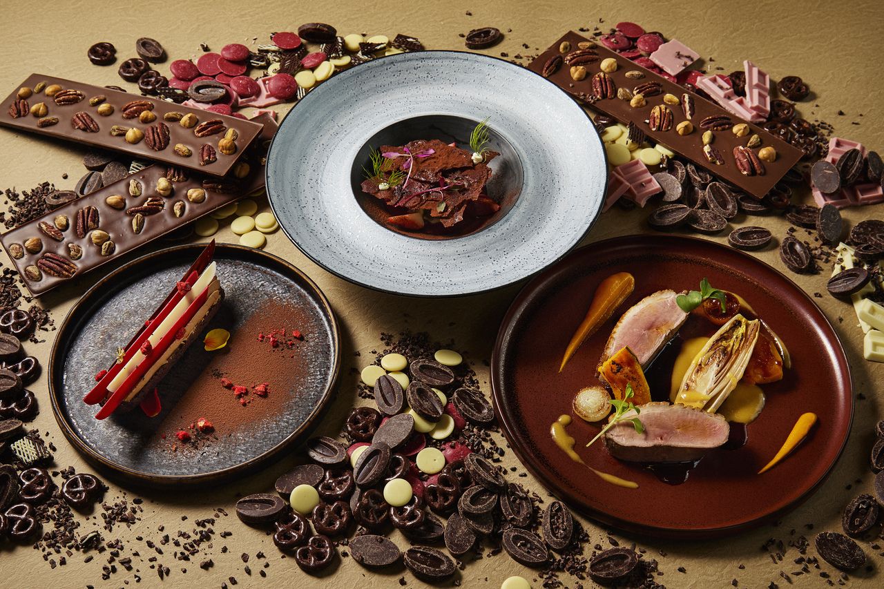 バレンタイン限定　チョコレートランチコース