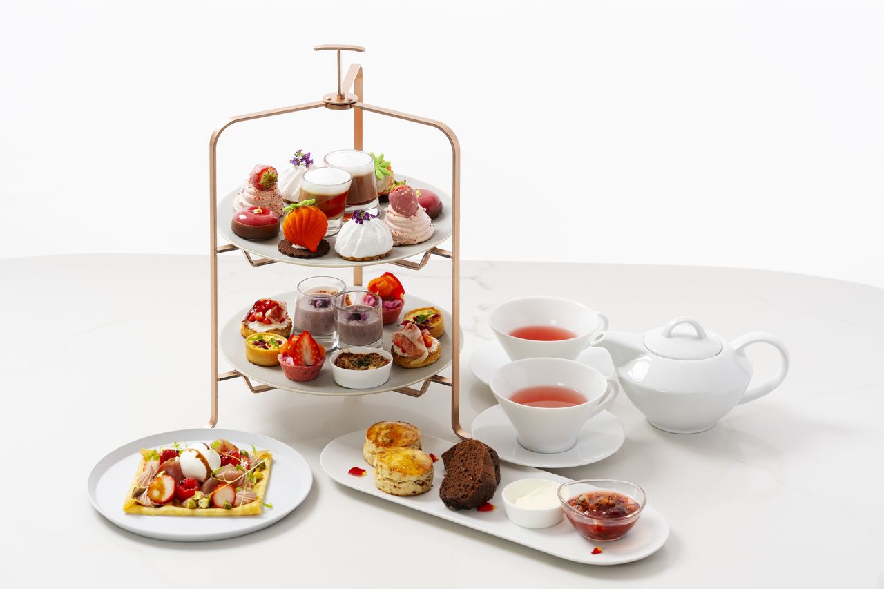 Winter Strawberry Afternoon Tea