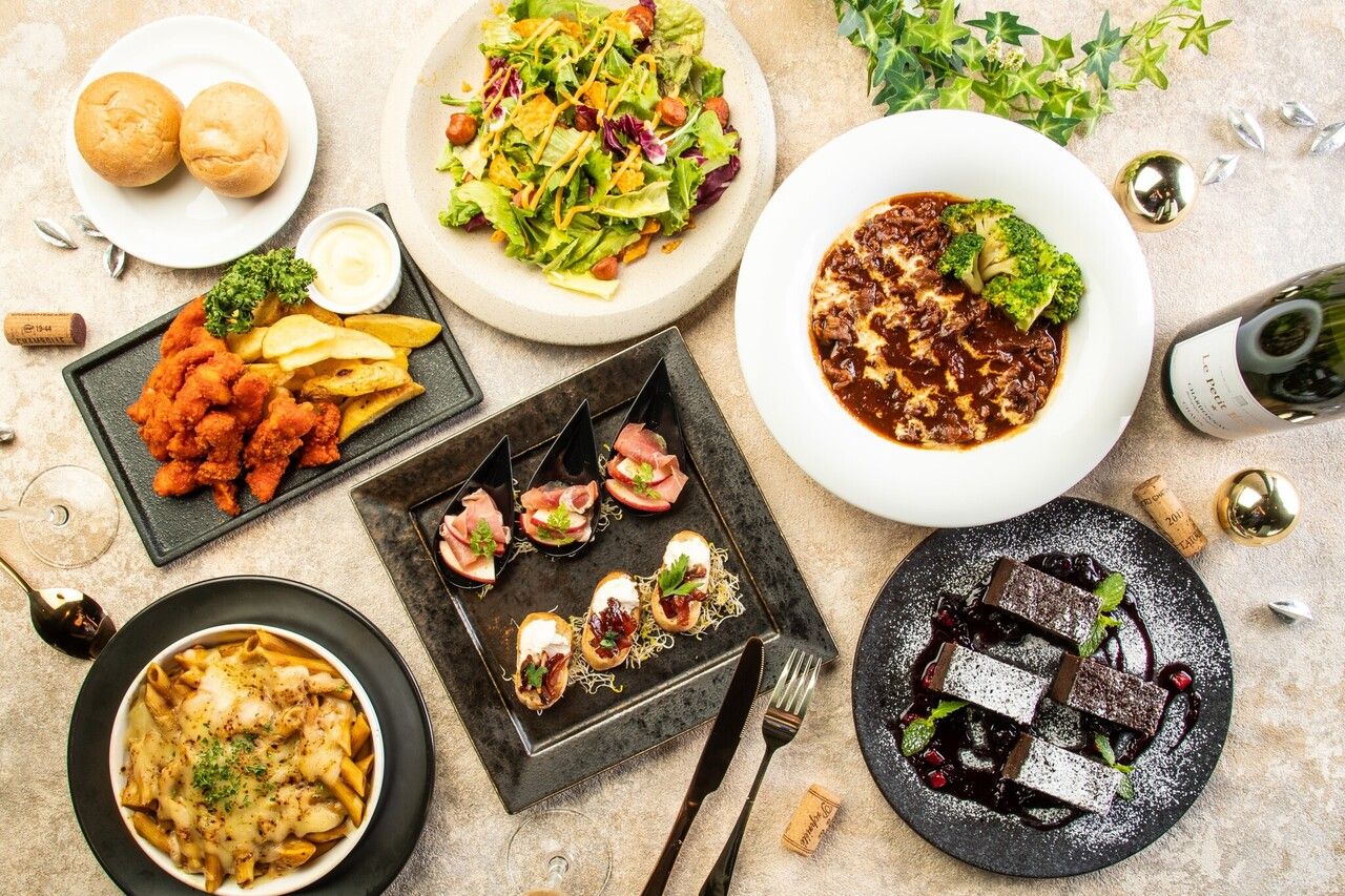 『ビリヤード』Springカジュアル（7品2時間飲み放題付）