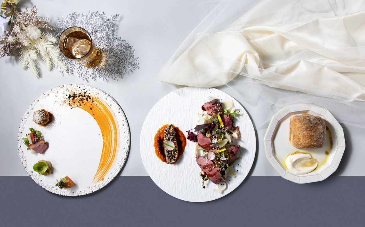 [Weekday limited plan for 5 groups] Weekday lunch course featuring all-you-can-eat focaccia and two main dishes