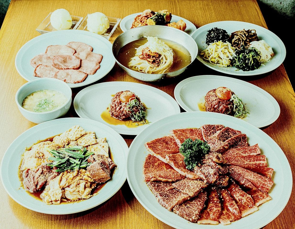 【飲み放題付】名物肉どうしコース　6,000円