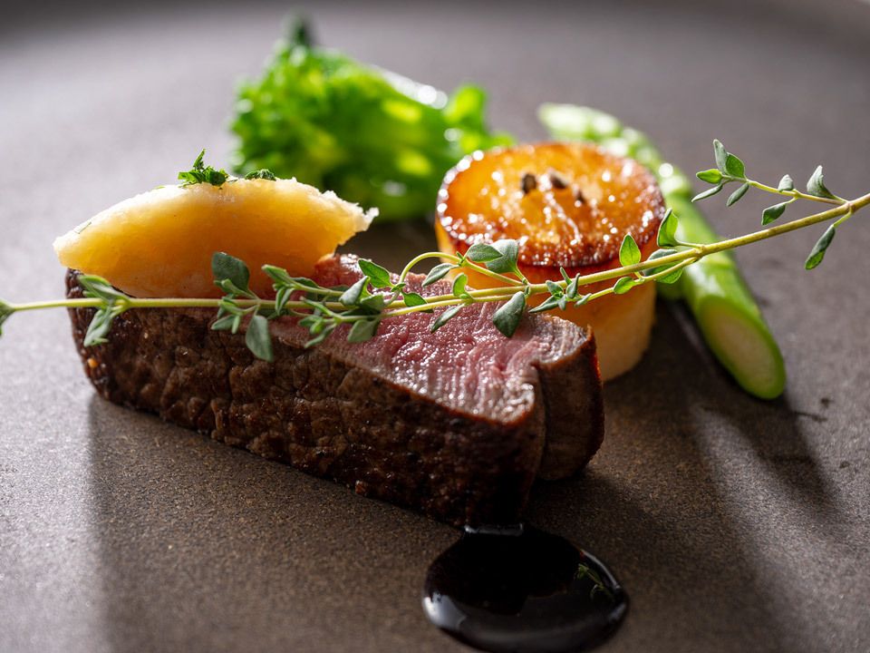  "GOURMAND" seasonal full course with a choice of both fish and meat dishes | 13,500 yen