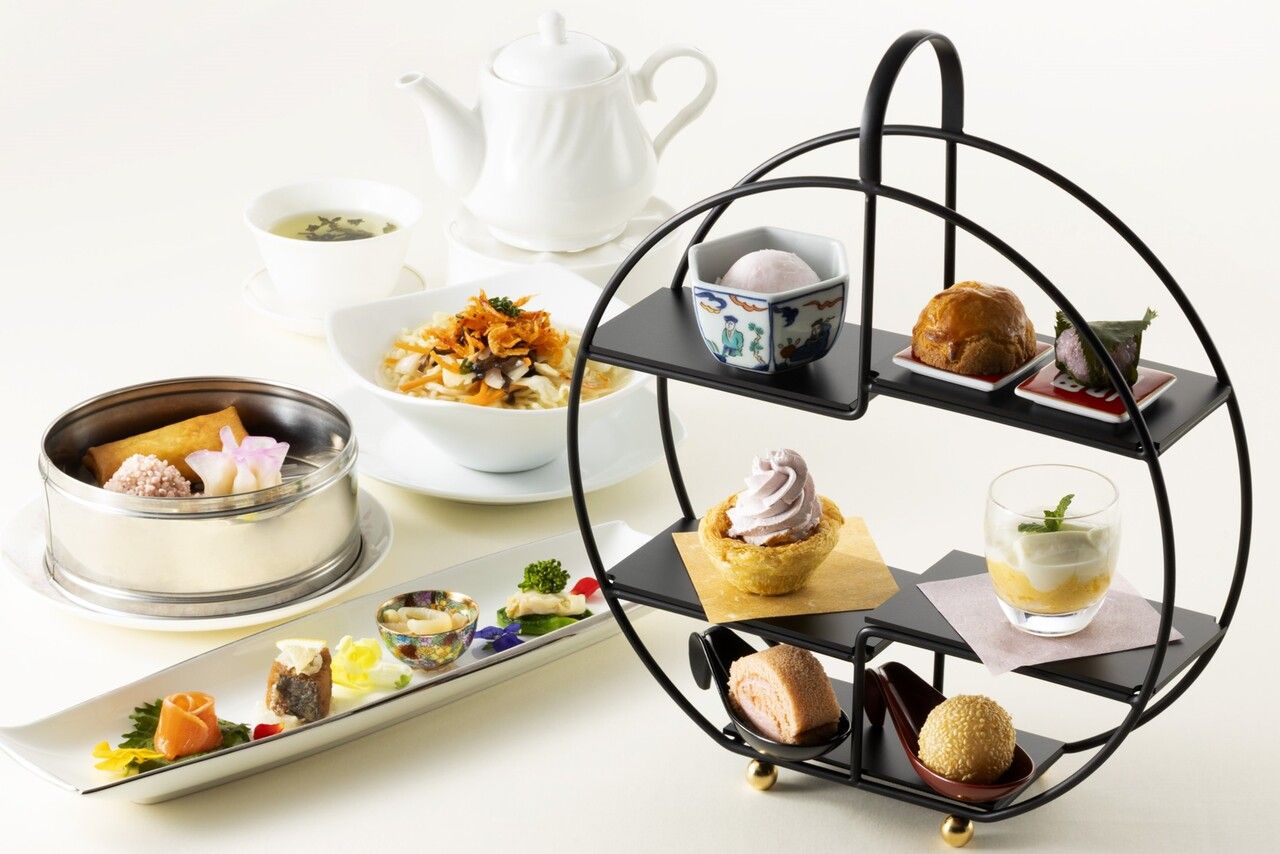 チャイニーズアフタヌーンティーセット　(3/1～)