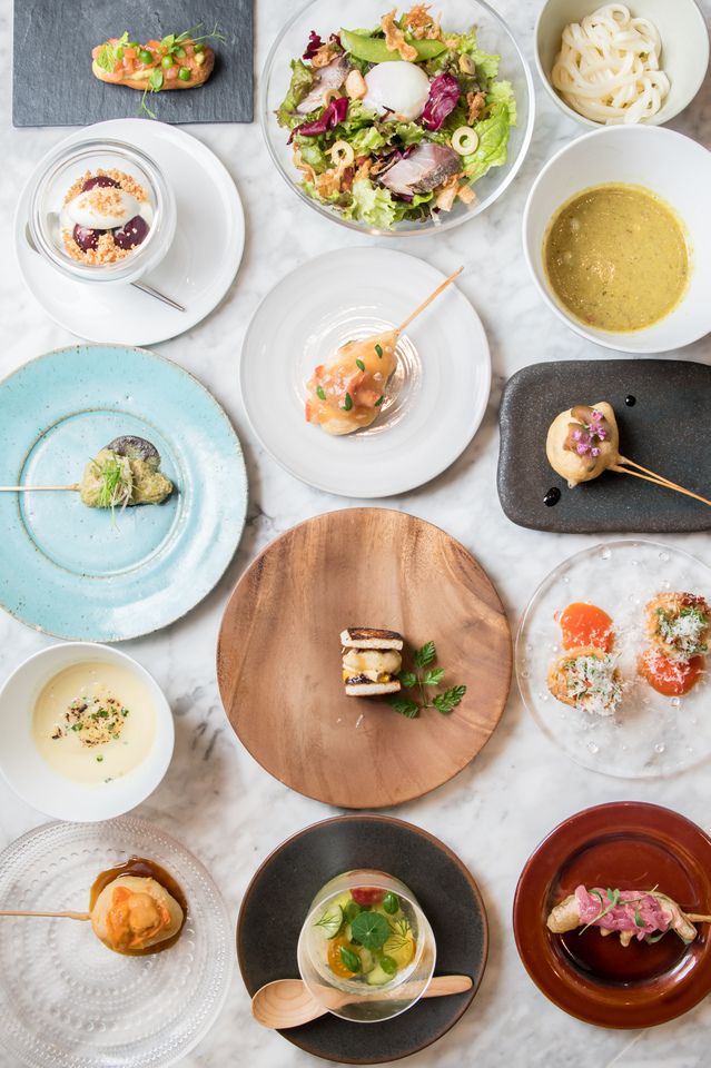 7 dishes in total: 4,400 yen simple course