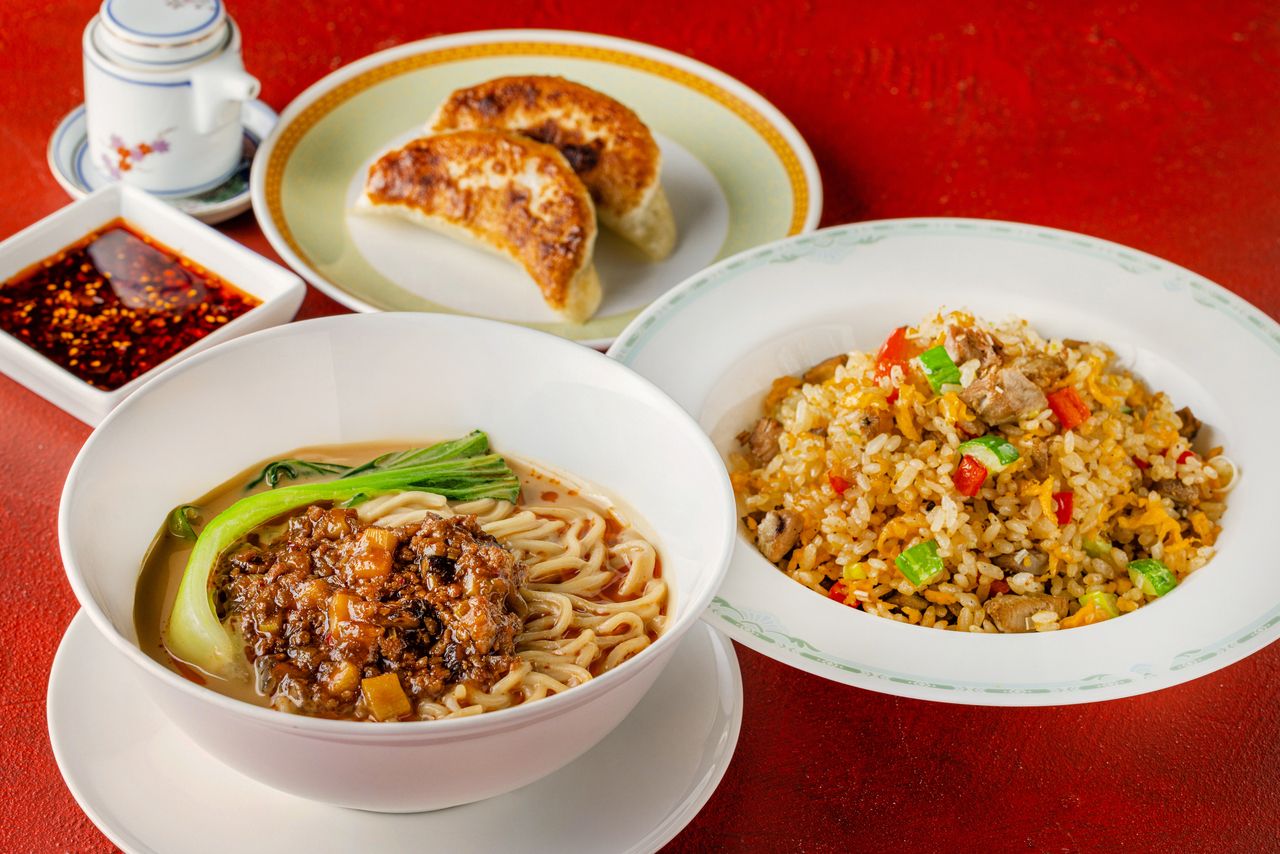 「Dan Dan Noodle Set」 3D Lunch ～Duck・Dan Dan・Dumpling～