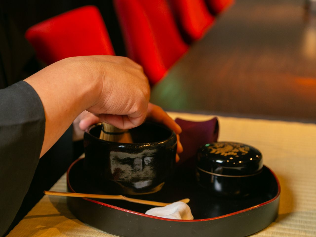 裏千家流　薄茶