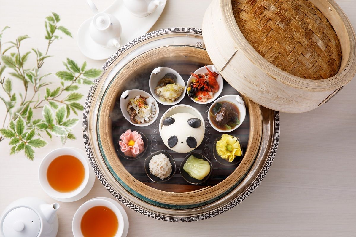 [Kyuho Steamer Lunch] Chinese rice porridge and dessert included for a satisfying meal