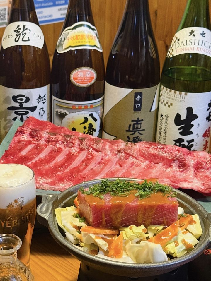 신작 등장! 참치 극후 대토로 짱짱구이(한 분 150g)! + 책 참치 중 떨어지는 총 8 품 코스 송별회, 환영회, 각종 연회에!