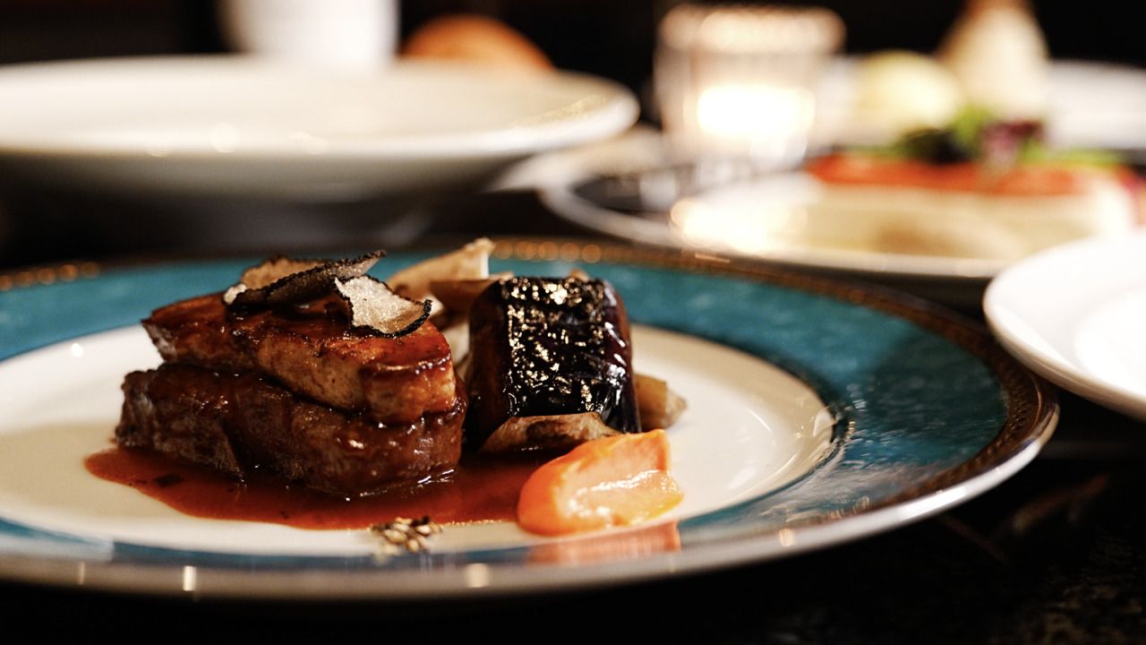 [Rossini Course] A special full course of 8 dishes featuring A4 Hokkaido Kuroge Wagyu beef and Rossini
