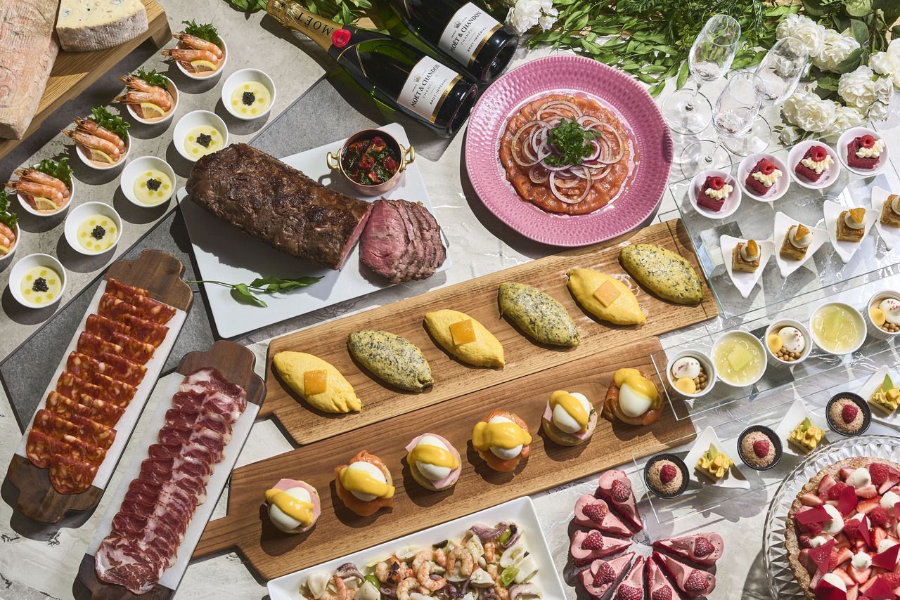 【ドリンクフリーフロー付】アーリーサマーシャンパンブランチ