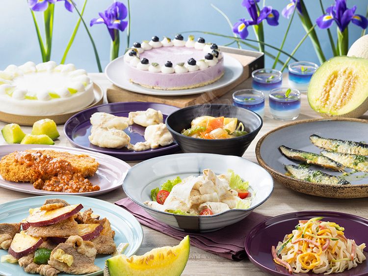 June [Elementary School Students] Iris Festival Support Lunch Buffet