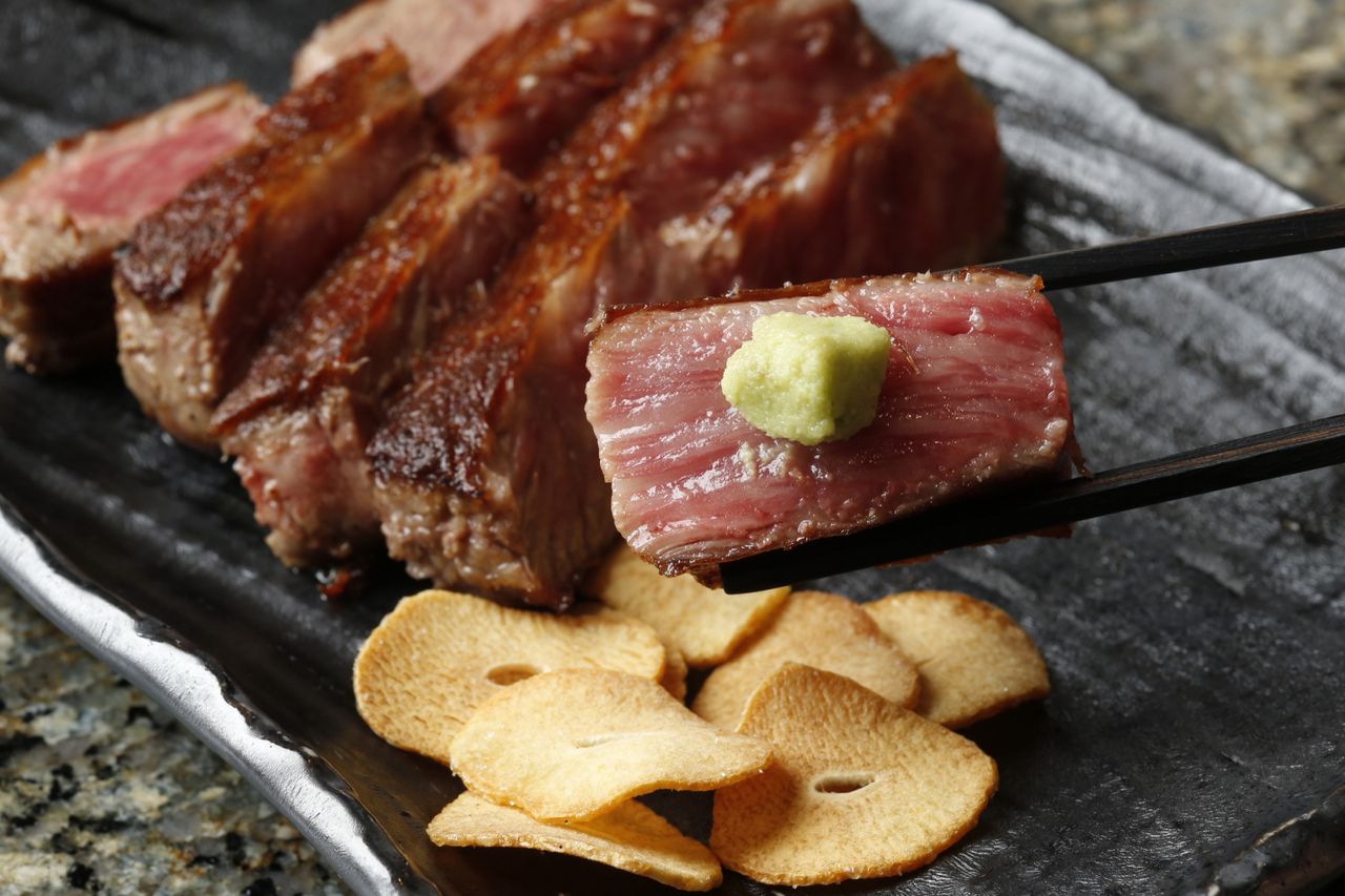 【平日限定・乾杯ソフトドリンク付】ステーキランチセット