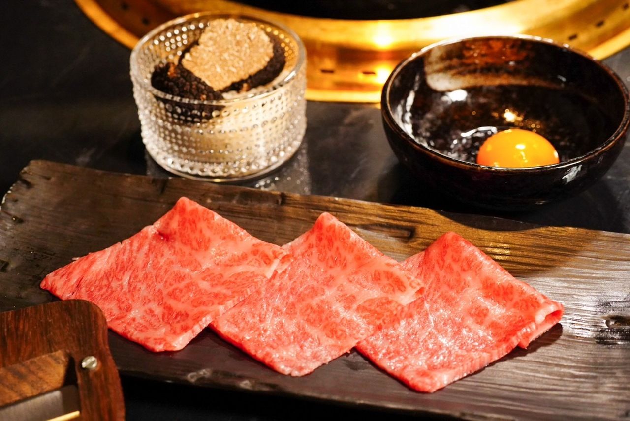 Chateaubrian & Truffle Cource (11,380 yen)