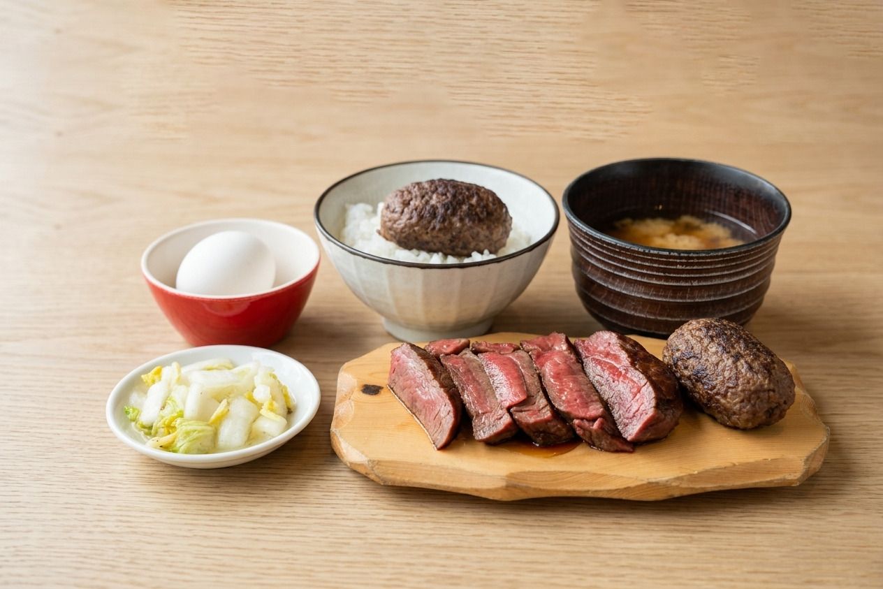 Hokkaido Venison Hamburgs (60g×2) & Venison Steak