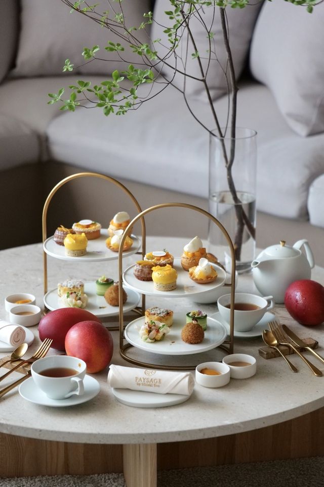 【6/6,7限定】PAYSAGE AFTERNOON TEA 〜Selection ORVIIA〜"宮崎マンゴー"