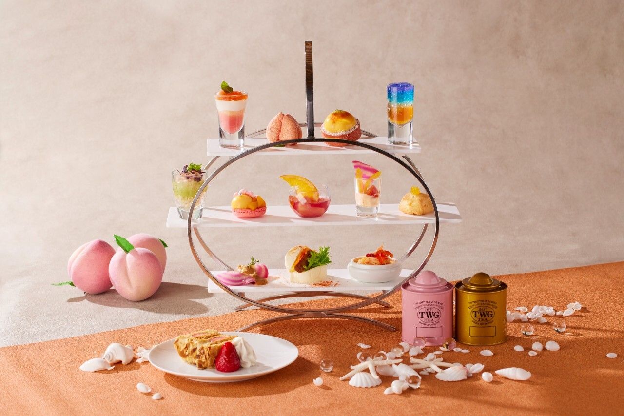 [July 1st - September 18th] Peach Afternoon Tea ~Sunset Peach~