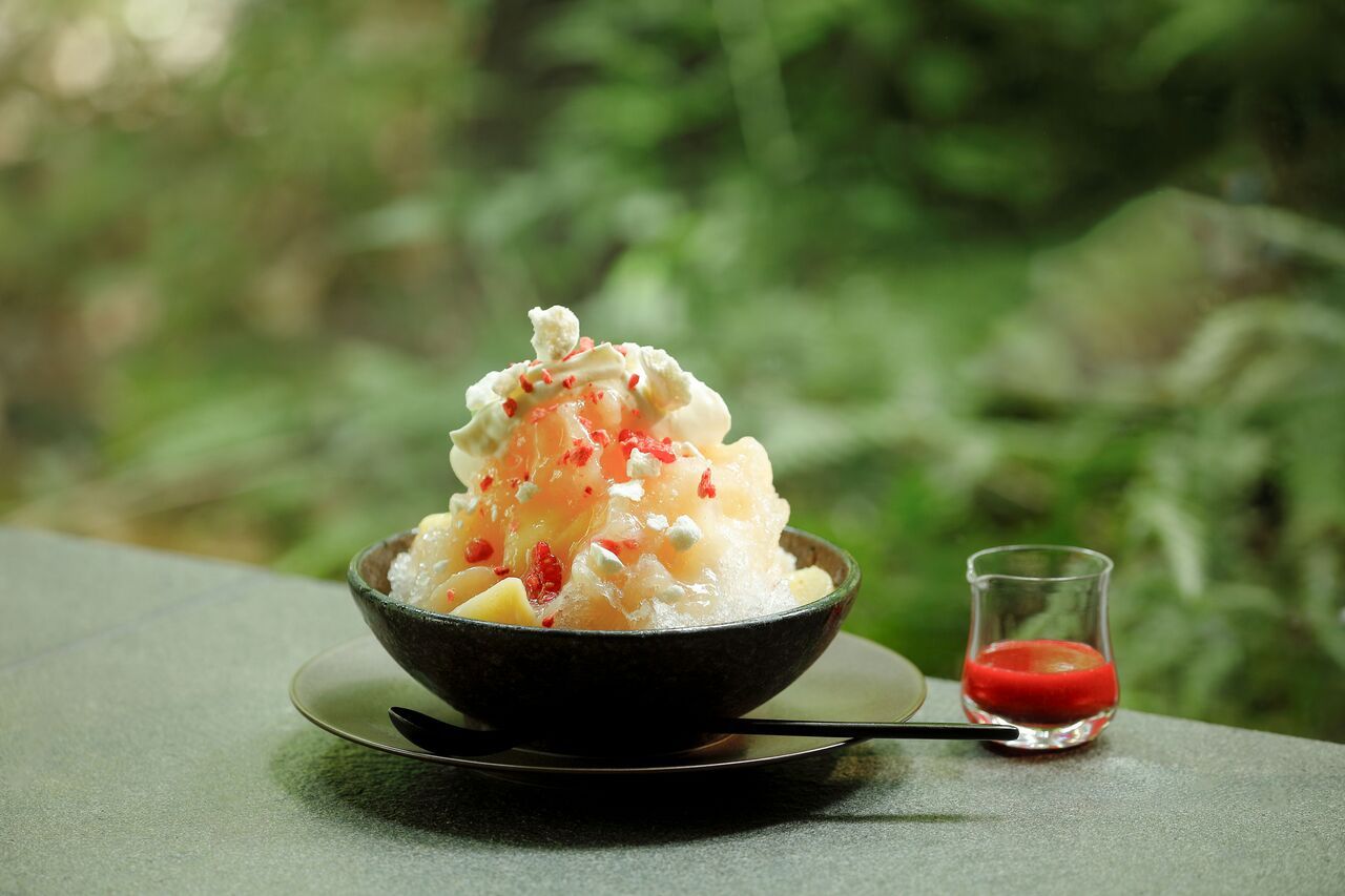 7/1-Forest Shaved Ice with Tea or Coffee