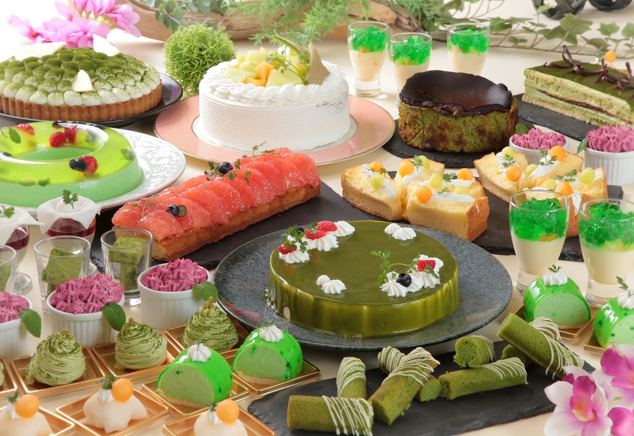 5月9日～6月28日　ランチブッフェ抹茶&メロンフェア　大人