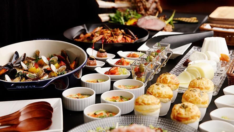 Obon week period/Lunch Buffet/Unlimited Time/a glass of Sparkling wine