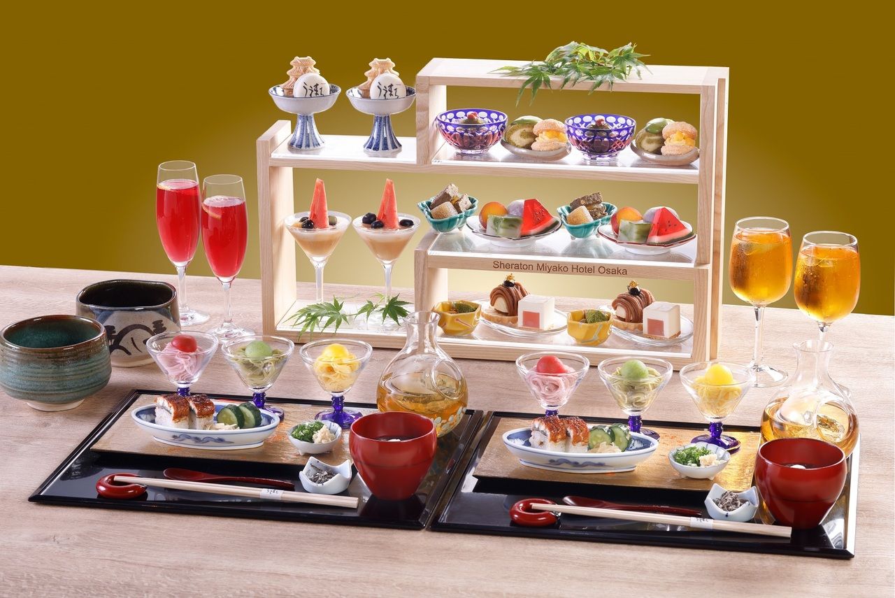 [Limited Quantity] Night Japanese Sweets ~Japanese Afternoon Tea~  (July 1st - August 31st)