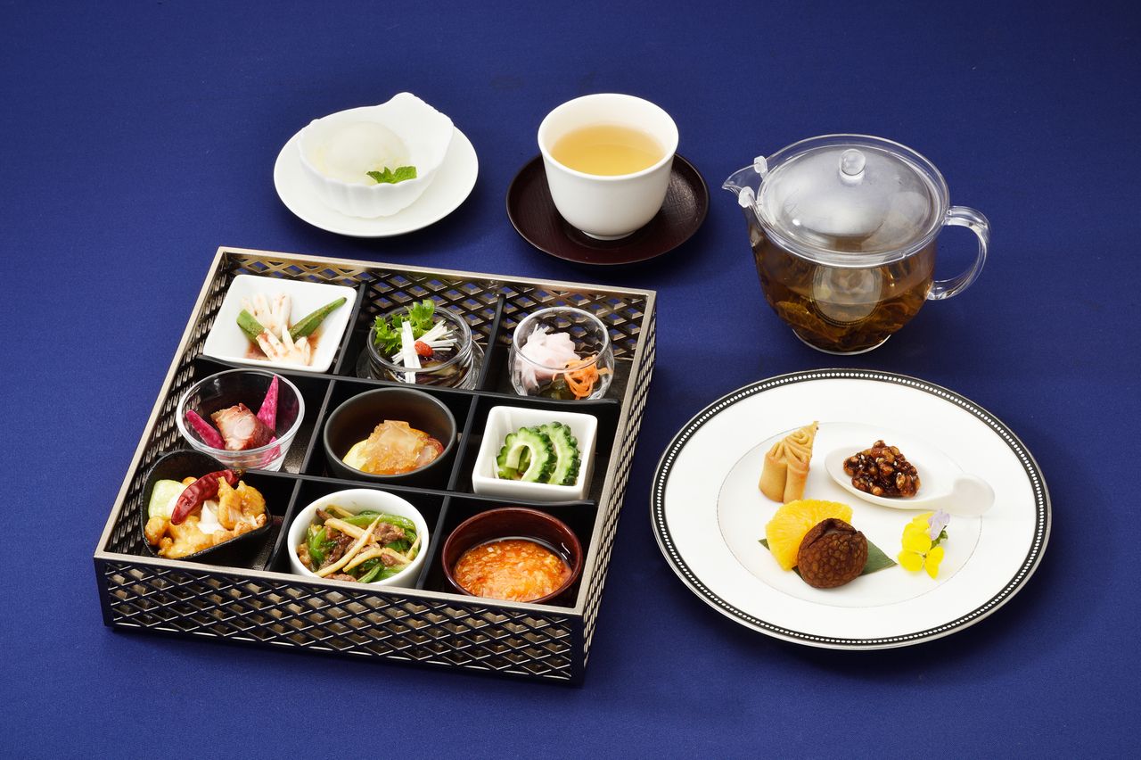 彩り飲茶ランチ7月8月